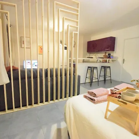 Lerelaisdodile - Studio Cosy - Proche Metro - Parking Gratuit - Mons-En-Baroeul Exterior photo